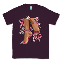 Plum cancer high heels Classic Tee - MaliasSmallBusiness