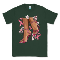 Sports Green cancer high heels Classic Tee - MaliasSmallBusiness