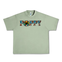 Oil Green poppy cowhide sunflower Urban Heavy Tee - Jasminsmagicworld