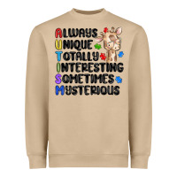 Always Unique Autism Heavyweight Sweatshirt | Teevron