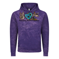 Cloud Purple peace love triceratops horridus Vintage Hoodie - LillyAllenDesigns