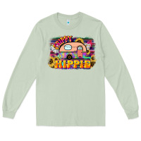 Matcha trippy hippie Long Sleeve Tee - NancyCooperArtShop