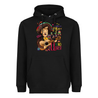 Black Ay, ay, ay canta y no llores! Heavyweight Hoodie - NancyCooperArtShop