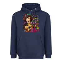Navy Ay, ay, ay canta y no llores! Heavyweight Hoodie - NancyCooperArtShop