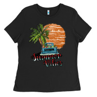 Black summer vibes Ladies Tee - SublimationCraftShop