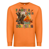 Carrot Flannels boots and bonfires Premium Sweatshirt - NancyCooperArtShop