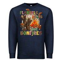 Navy Flannels boots and bonfires Premium Sweatshirt - NancyCooperArtShop