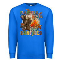 True Royal Flannels boots and bonfires Premium Sweatshirt - NancyCooperArtShop