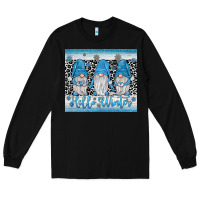 Black hello winter gnome Long Sleeve Tee - JahusDesignShop