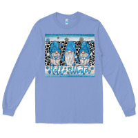 Colony Blue hello winter gnome Long Sleeve Tee - JahusDesignShop