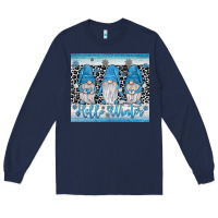 Navy hello winter gnome Long Sleeve Tee - JahusDesignShop