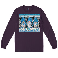 Plum hello winter gnome Long Sleeve Tee - JahusDesignShop
