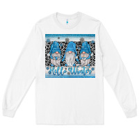 White hello winter gnome Long Sleeve Tee - JahusDesignShop