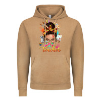 Vintage Camel art teacher messy bun Vintage Hoodie - NancyCooperArtShop