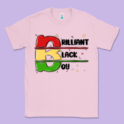 Black Boy Classic Tee Designed By Maliassmallbusiness
