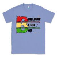 Colony Blue black boy Classic Tee - MaliasSmallBusiness