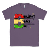 Lavender black boy Classic Tee - MaliasSmallBusiness
