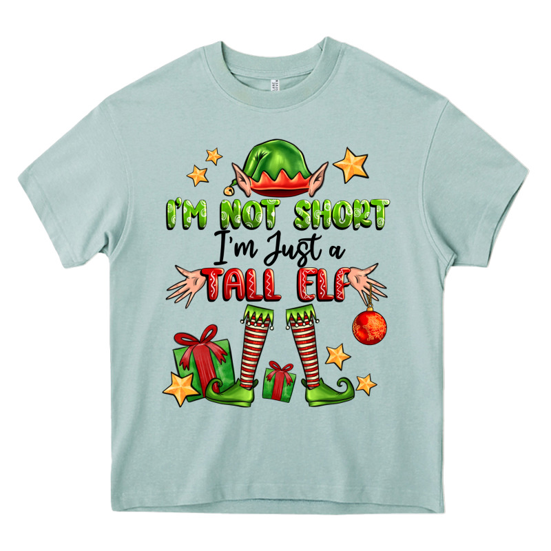 Im Not  Im Just A Tall Elf Heavy Core Tee by FaDigitalArtStudio | Teevron