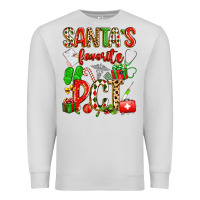 Dove Grey santa's favorite pct Premium Sweatshirt - texasbilliewilder