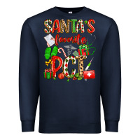 Navy santa's favorite pct Premium Sweatshirt - texasbilliewilder