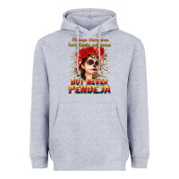 Heather Grey Always Chingona sometimes cabrona but never pendej Heavyweight Hoodie - NancyCooperArtShop