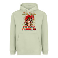 Matcha Always Chingona sometimes cabrona but never pendej Heavyweight Hoodie - NancyCooperArtShop