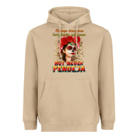 Mushroom Always Chingona sometimes cabrona but never pendej Heavyweight Hoodie - NancyCooperArtShop