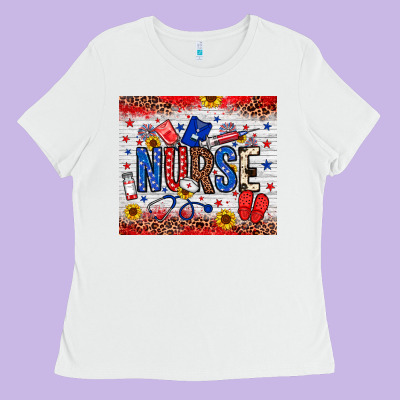 American Nurse 20oz Tumbler Ladies Tee Designed By Neo Western