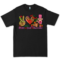 Black peace love nutcraker Premium Tee - AdoDesignShop