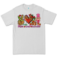 Dove Grey peace love nutcraker Premium Tee - AdoDesignShop
