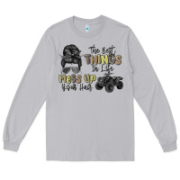 Moon Dust the best things in life mess up your hair Long Sleeve Tee - MaliasSmallBusiness