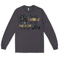 Smoke the best things in life mess up your hair Long Sleeve Tee - MaliasSmallBusiness
