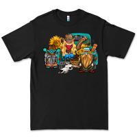 Black western Truck with gnomes Premium Tee - HRA Design Shop