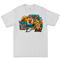 Dove Grey western Truck with gnomes Premium Tee - HRA Design Shop