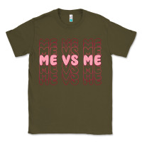 Army Green me vs me Classic Tee - MaliasSmallBusiness