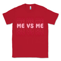 Red me vs me Classic Tee - MaliasSmallBusiness