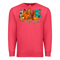 Cardinal Love Fall y'all Premium Sweatshirt - NancyCooperArtShop