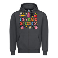 Smoke 100 days of school Zipper Hoodie - Artiststas