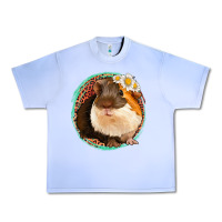 Grape Ice floral leopard guinea pigs Urban Heavy Tee - Jasminsmagicworld