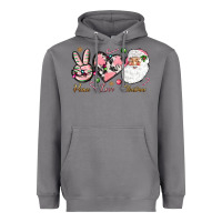 Storm Peace love pink Christmas Heavyweight Hoodie - NancyCooperArtShop