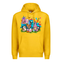 Lemon Easter gnomies with truck Easter Day Premium Hoodie - HowdyJamesFarm