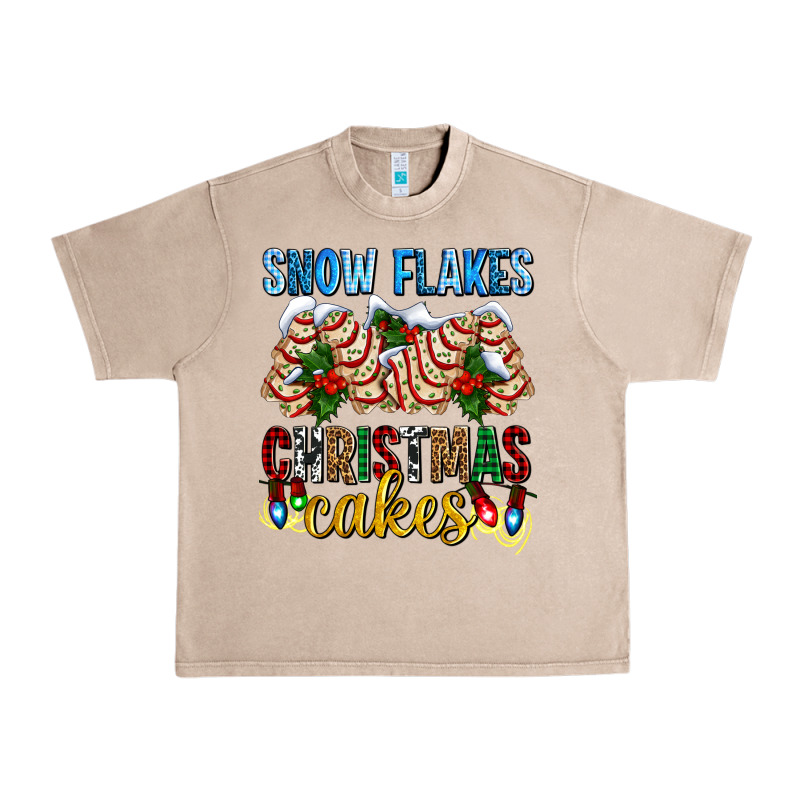 Snow Flakes Christmas Cakes Ado Urban Heavy Tee by AdoDesignShop | Teevron