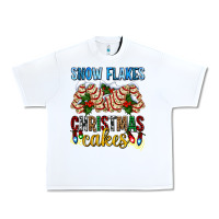 White snow flakes christmas cakes ado Urban Heavy Tee - AdoDesignShop