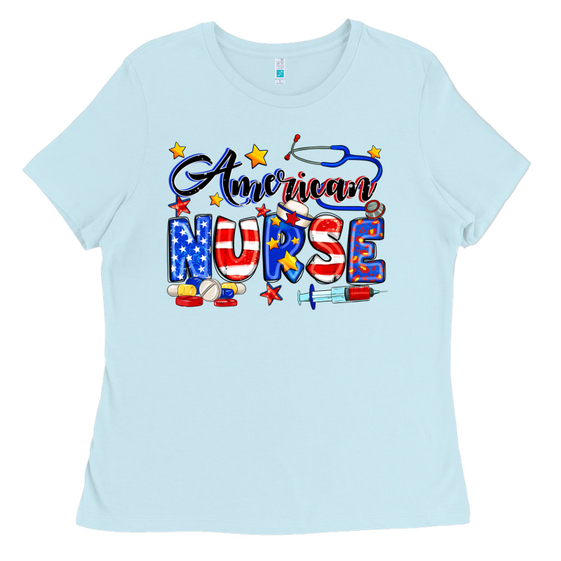 American Nurse Ladies Tee by Neo Western | Teevron