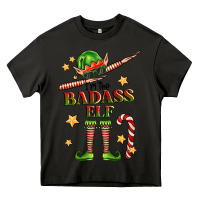 Asphalt im the badass elf Heavy Core Tee - FaDigitalArtStudio