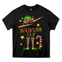 Black im the badass elf Heavy Core Tee - FaDigitalArtStudio