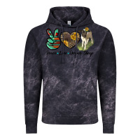 Cloud Black Peace Love Dorper Sheep Vintage Hoodie - LillyAllenDesigns