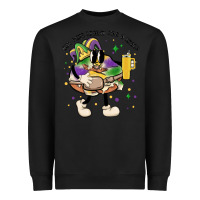 Black out here lookin like a snack king cake mardi gras Heavyweight Sweatshirt - MaliasSmallBusiness