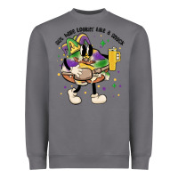 Storm out here lookin like a snack king cake mardi gras Heavyweight Sweatshirt - MaliasSmallBusiness