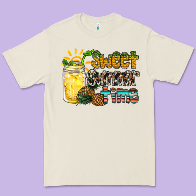 Sweet Summer Time Pineapple Premium Tee Designed By Racoondesign